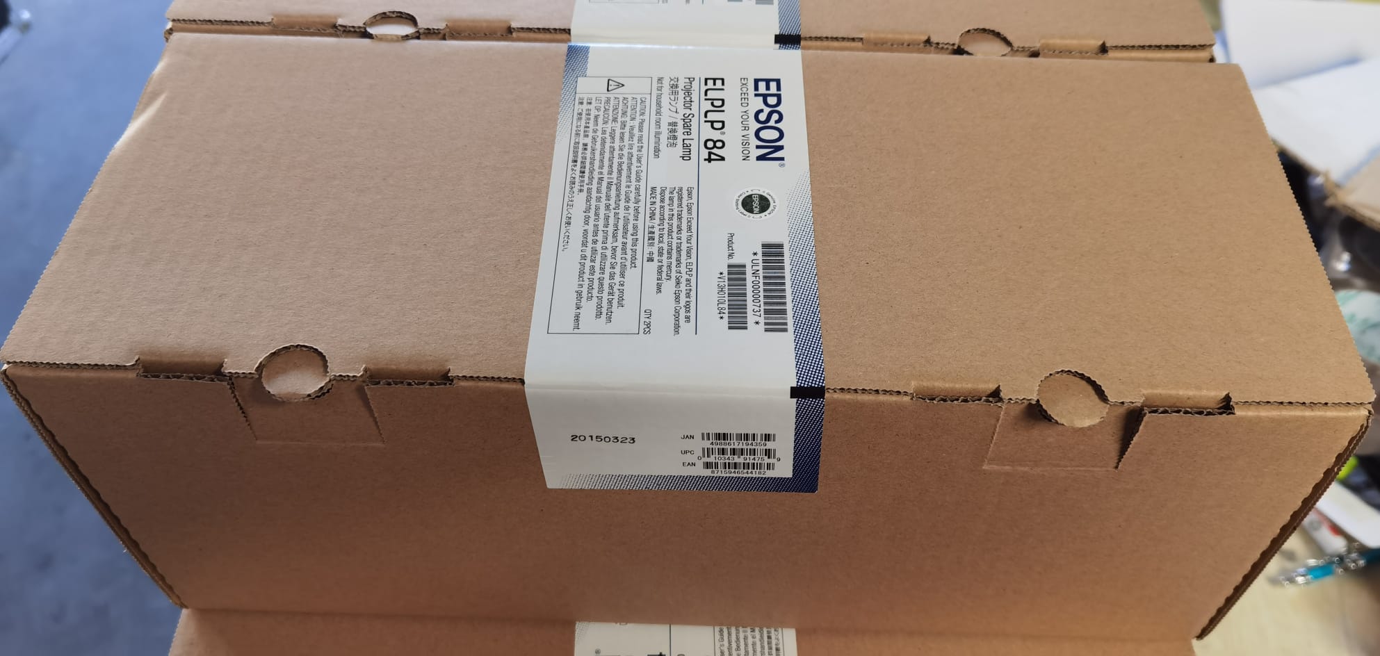Epson ELPLP84 Doppelpack - Ersatzlampe 