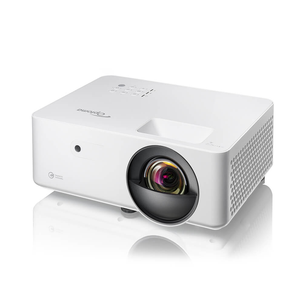 Optoma LW351ST, Ansicht von links vorne