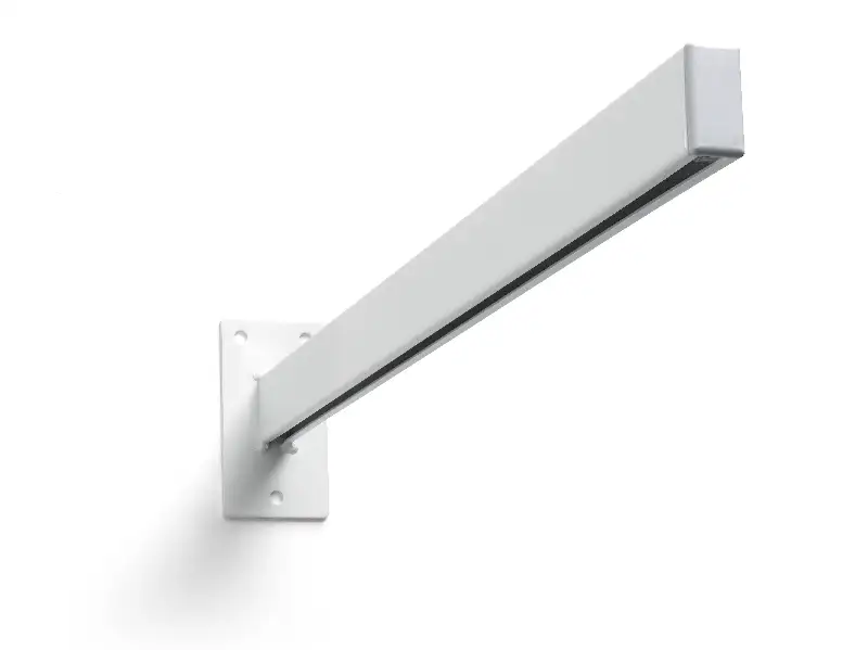 WS P Bügel-Wand 75 cm weiss RAL 9016 (2 St.)