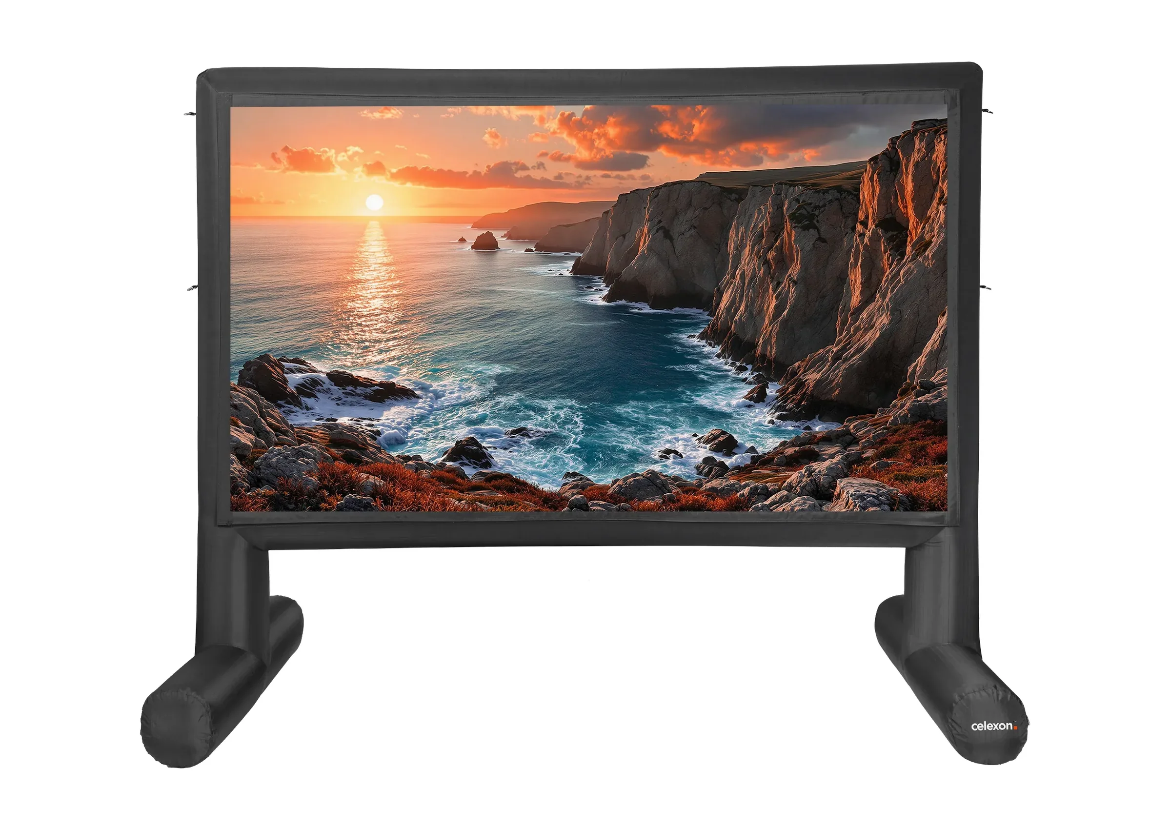 celexon aufblasbare Outdoor-Leinwand Professional INF 100