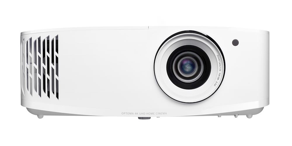 Optoma UHD38x 4K-UHD-Beamer weiß Frontansicht 4.000 Lumen