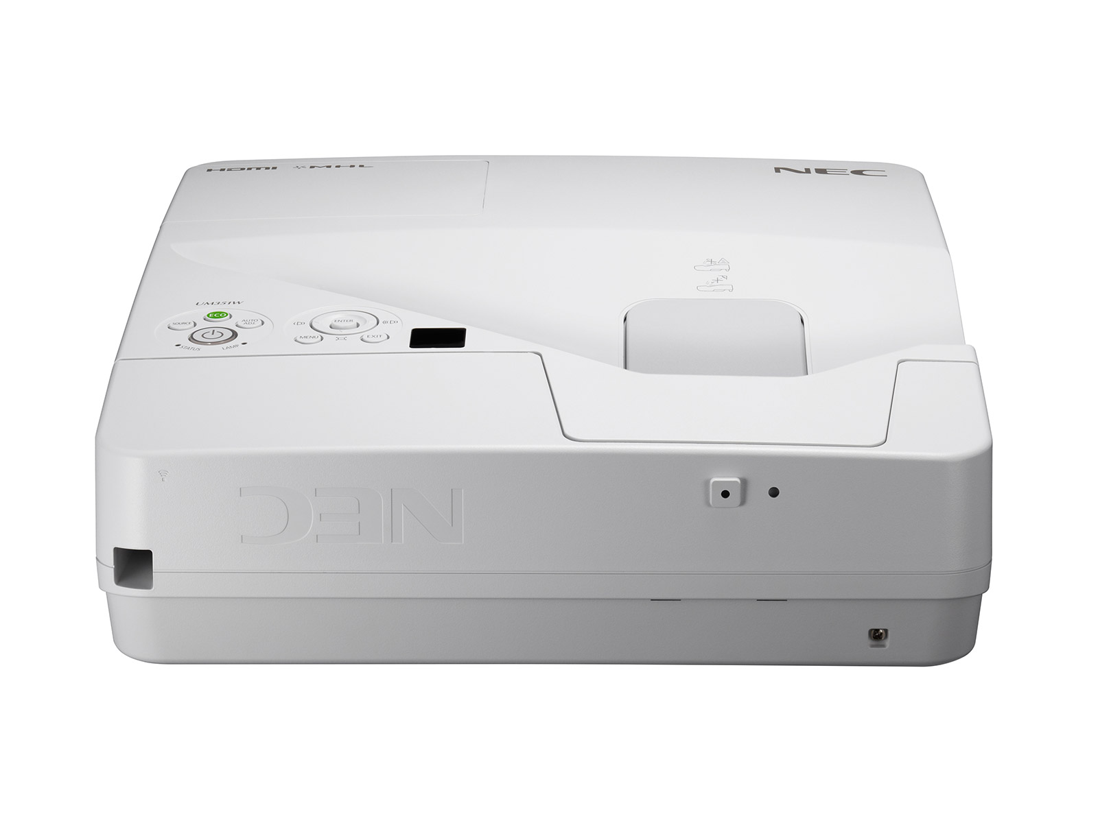 NEC-Display-Solutions_UM351W-ProjectorViewUpperfrontCover