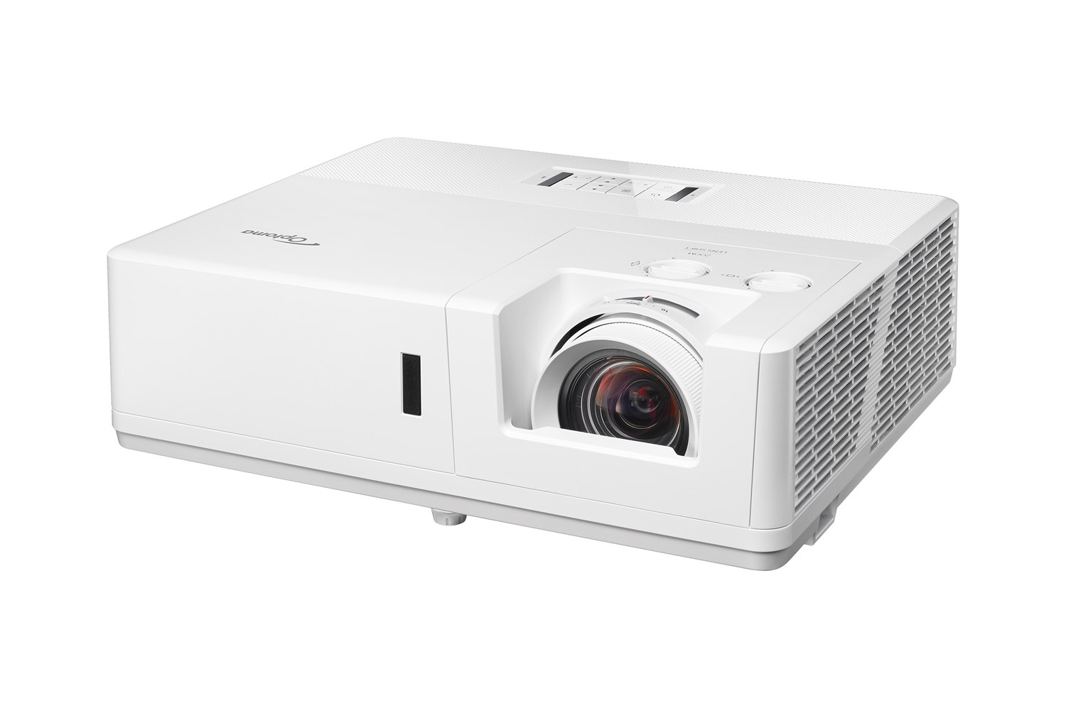 Optoma ZU607T WUXGA-Laserprojektor 6.500 Lumen, weiß – Frontansicht