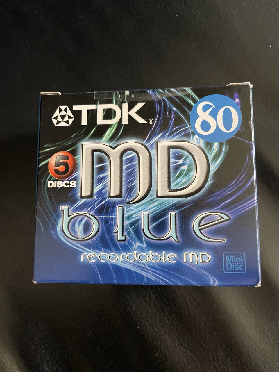 TDK MD 80 Minuten Minidisc Minidisk blue - Neu & Verschweißt