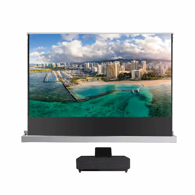 WS GR Bodenleinwand Motor CLR